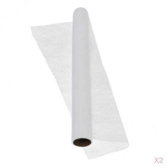 Pack of 2 Rolls Double Side Adhesive Iron On Fusible ing Hemming Tape Roll 40cm X 3 Meters Sewing Accessories for Quilting Batting
