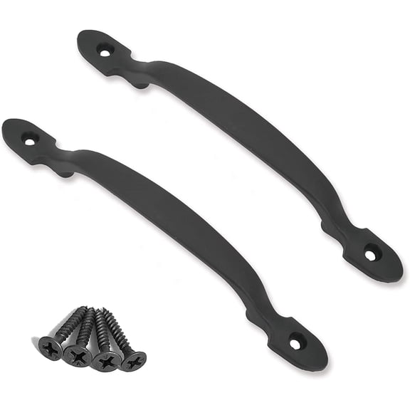 Pack of 2 Rustic Door Pull Handle Barn Door Garden Gate Shed Pulls Handles