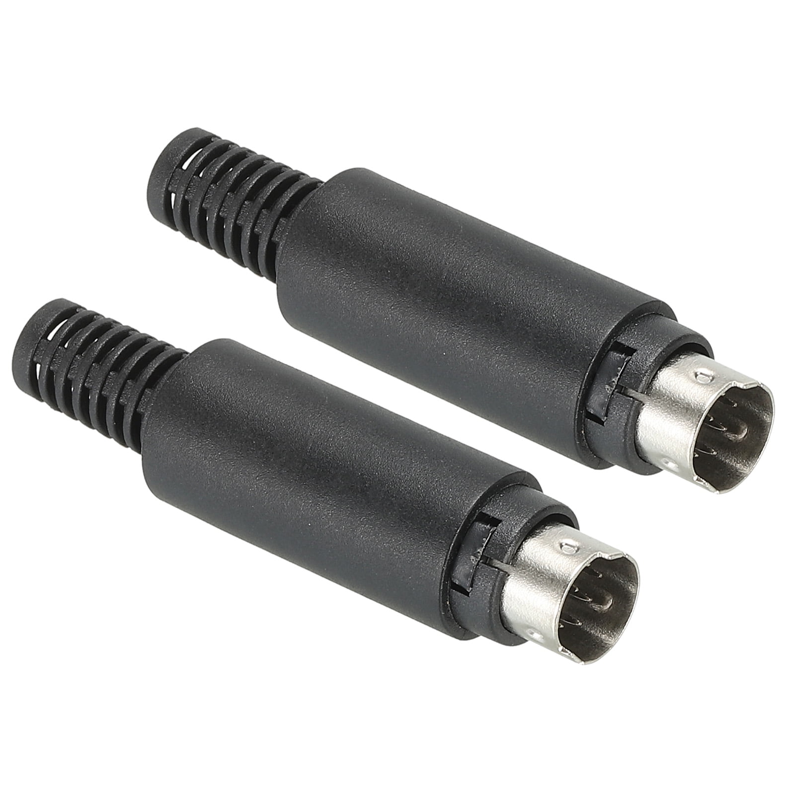 Pack of 2 S Video DIN Mini Male Socket 8 Pin Signal Transmission ...