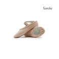 thumbnail image 1 of SANSHA SUPER-FIT Canvas Soft Ballet Slippers with Split Leather Sole, 1 of 1