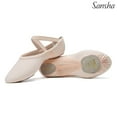 thumbnail image 1 of Sansha FLEX-STRETCH Canvas Ballet Shoes, Ultimate Flexibility for a Flawless Pointe (2-Pack), 1 of 5