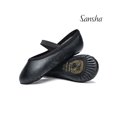 thumbnail image 1 of Sansha @MONTREAL S141Lc Youth Ballet Shoes, An Arch-Enhancing Slipper for a "Perfect Arch" Line (2-Pack), Black, Size K M, 1 of 5