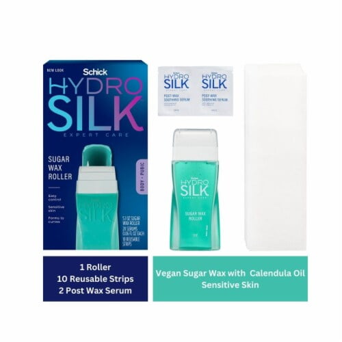 Pack of 2 - Schick Hydro Silk Sugar Wax Roller for Body & Pubic