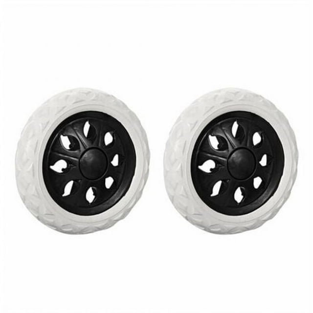 Pack of 2 Shopping Cart Replacement Wheels, HeavyDuty