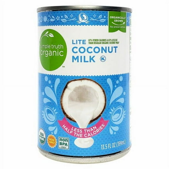 Simple Truth Organic Light Coconut Milk 13.5 fl oz - Pack of 2