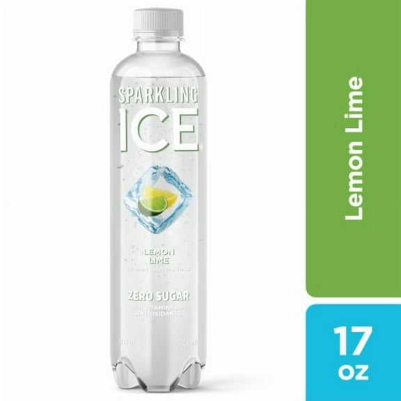Pack of 2 - Sparkling Ice Zero Sugar Lemon Lime Sparkling Water 17 fl oz