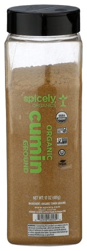 (Pack of 2) Spicely Organics Ground Cumin Club Size 17 Oz