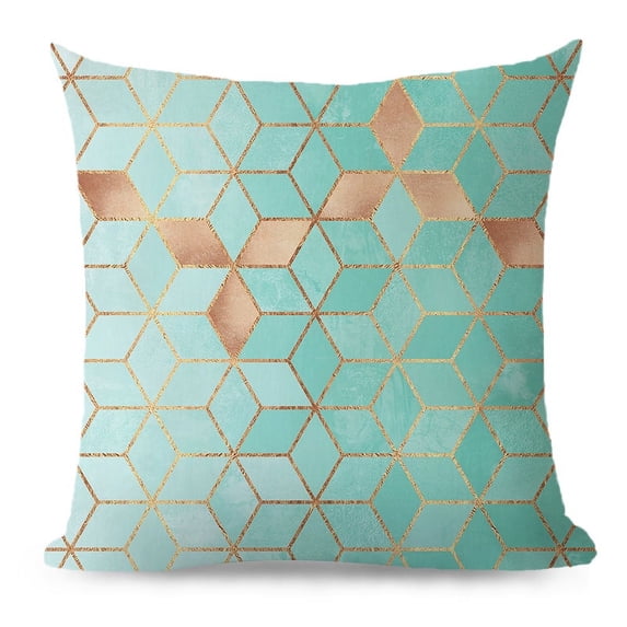 Pack of 2 Square Throw pillow covers 18''x18'', (With or Without Inserts)