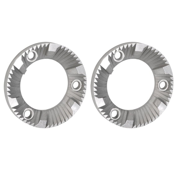 Pack of 2 Stainless Steel Coffee Grinder Replacement Burr Sharpful Grinding Disc Suitable for Fast Coffee Grinding