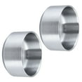 thumbnail image 1 of Pack of 2 Stainless Steel Rice Bowls Scratch Resistant Dishware for Indoor Outdoors Setting Kitchen Accessories, 1 of 9