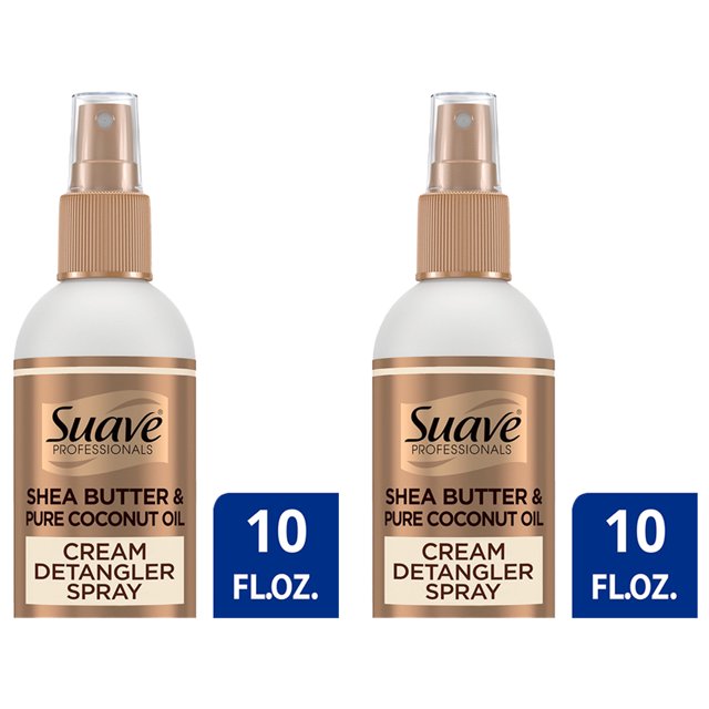 Suave Professional Natural Hair Detangler Pack of 2, MoistureRich