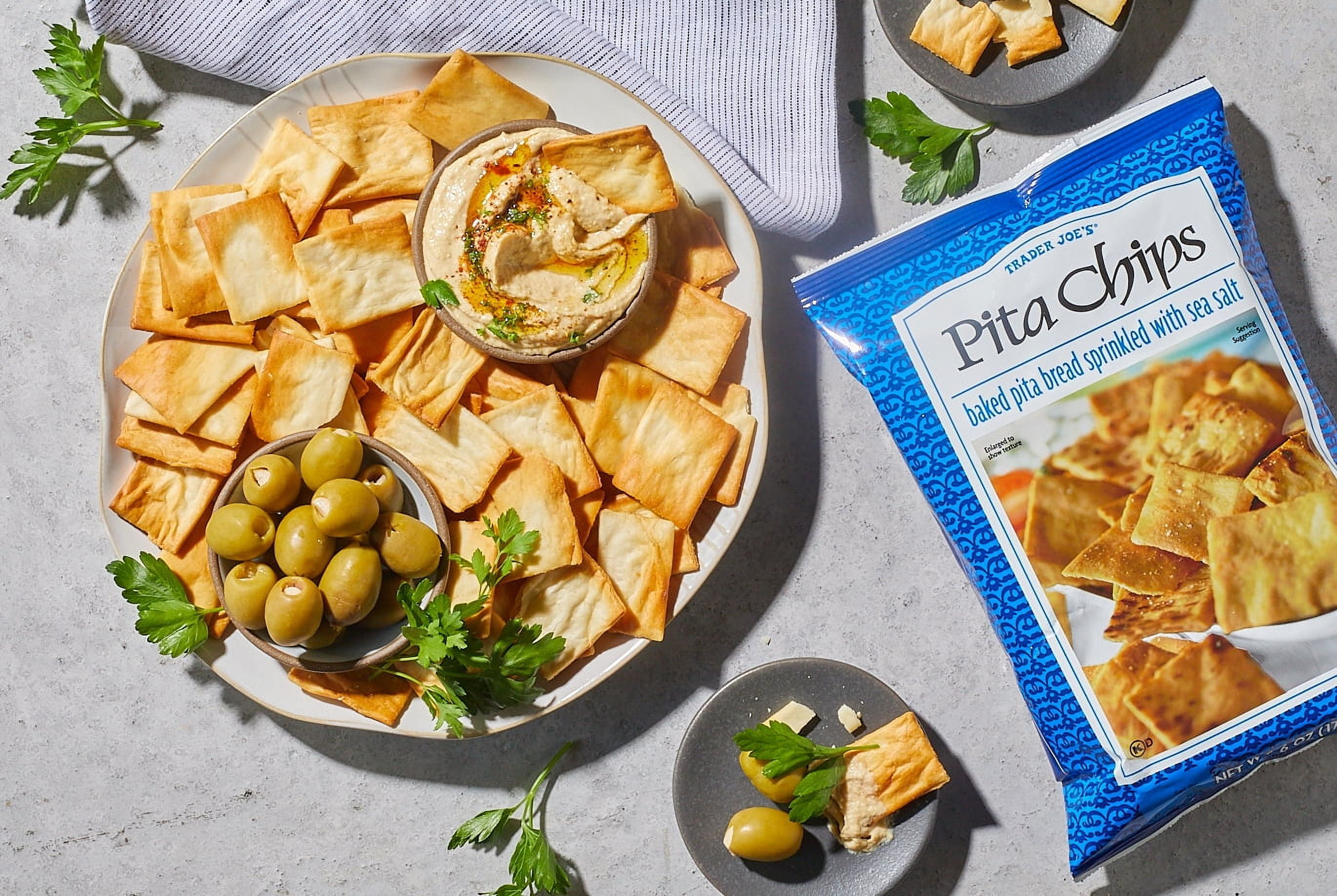 Pack of 2 - TJs Pita Chips 6 Oz