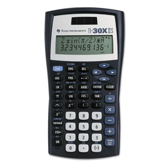 Pack of 2 Texas Instruments TI-30XIIS Two-Line Scientific Calculator High School and College