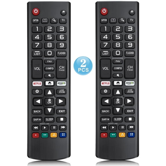 (Pack of 2)Universal Remote for LG-TV-Remote-Control Replacement for All LG LCD LED OLED Smart TVs