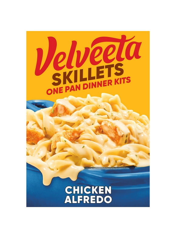 Pack of 2 Velveeta Skillets Chicken Alfredo Dinner Kit, 12.5 oz Box
