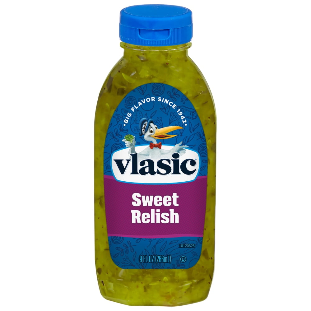Pack of 2 Vlasic Squeezable Homestyle Sweet Relish, 9 OZ, Package May Vary