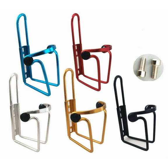 Pack of 2 Water Bottle Cage Adjustable MTB Bike Water Bottle Holder Lightweight