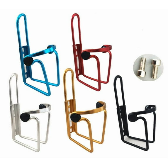 Pack of 2 Water Bottle Cage Adjustable MTB Bike Water Bottle Holder Lightweight