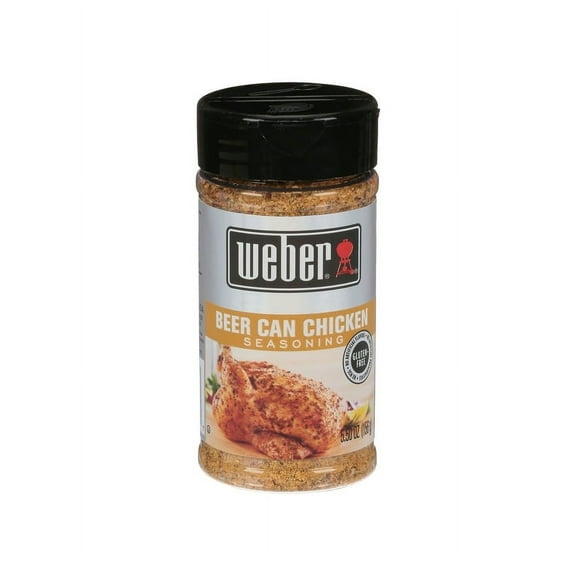 Pack of 2 Weber Beer Can Chicken Seasoning, 5.5 oz