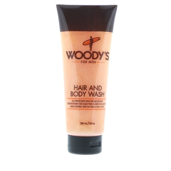 (Pack of 2) Woody's Men Hair and Body Wash 296ml 10 fl oz