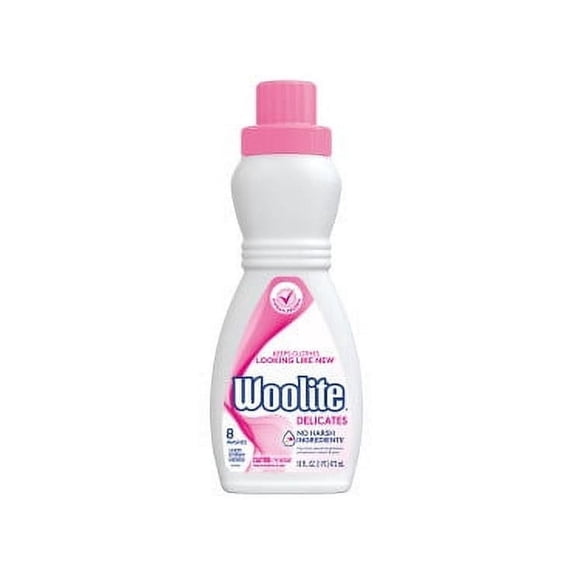 Pack of 2 Woolite Delicates Hypoallergenic Liquid Laundry Detergent, 8 Loads, 16oz, Hand & Machine Wash