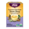 thumbnail image 1 of Pack of 2 Yogi Cinnamon Horchata Stress + Sleep Organic Herbal Tea Bags, 16 ct, 1.12 oz (Package May Vary), 1 of 6