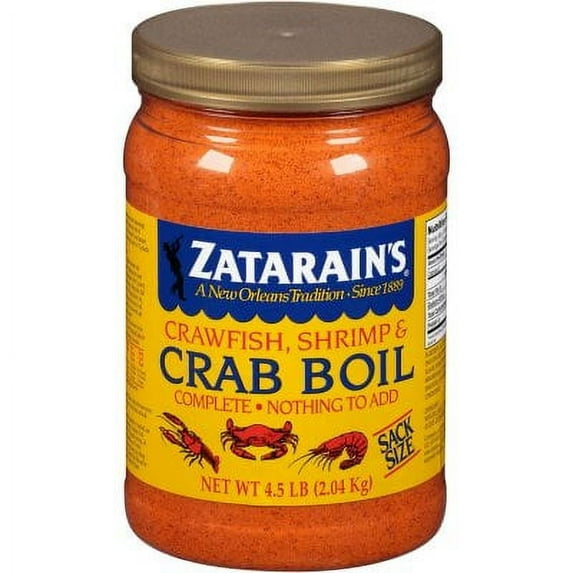 Zatarain's Crawfish, Shrimp & Crab Boil (4.5 lb.) pack of 2