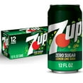 thumbnail image 1 of Pack of 2 - Zero Sugar 7-Up Soda, 12 Oz., Pack Of 12, 1 of 3