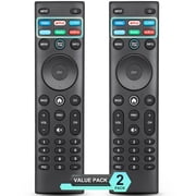 Pack of 2 for VIZIO Smart TV Remote Replacement, Universal for VIZIO Remote Control XRT140