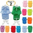 thumbnail image 1 of Pack of 2 Сolors Dog Polo Shirts Puppy Cat For Small Pet, 1 of 5