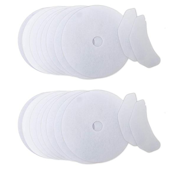 Pack of 20/25/30/40 Cloth Dryer Exhaust Filter Lint Set Replacement for Panda