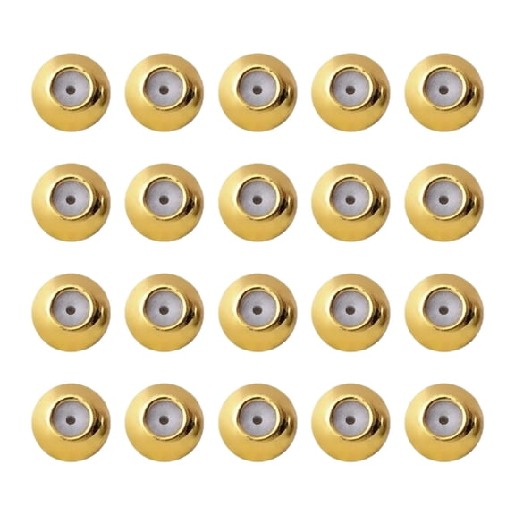 Pack of 20 Earring Backs Ear Jewelry Replacement Earring Plugs Earrings Part Metal Texture Suitable for Daily Party Use