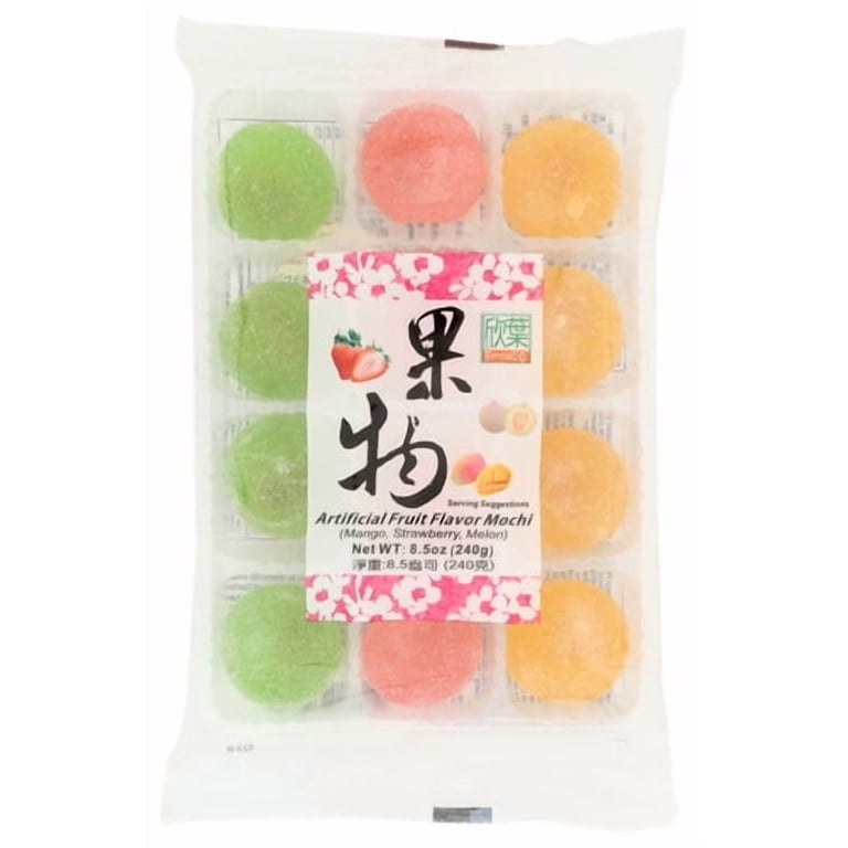 Pack of 20) Formosa Yay Mochi Imperial Fruit Flavor 8.45 oz
