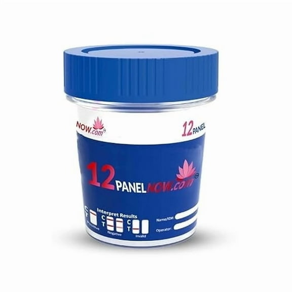 12PanelNow - 5 Panel Urine Drug Test Cup FDA approved & CLIA Waived | AMP COC OPI PCP THC | Best value [Pack of 200]