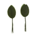 thumbnail image 1 of Pack of 200 Artificial Leaves - Dark Green Color Leaves Decorative, 1 of 7