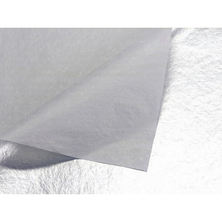 Metallic Silver Tissue Paper Sheets, 20 X 30