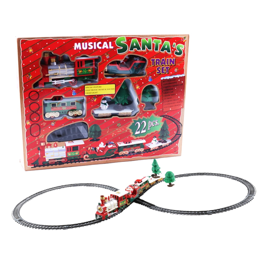 Christmas train set with music clearance