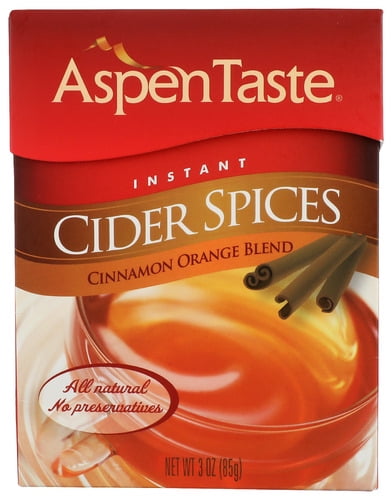 Pack of 24 Aspen Taste Mix Mulling Spice Cinnamon Orange 3 oz