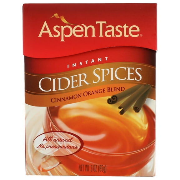 Pack of 24 Aspen Taste Mix Mulling Spice Cinnamon Orange 3 oz