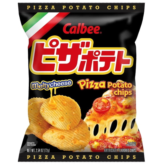 (Pack of 24) CaPoundee Potato Chips Pizza Flavor 2.54 oz