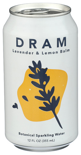 (Pack of 24) Dram Water Sparkling Hibiscus Lavender Lemon 12 Fo