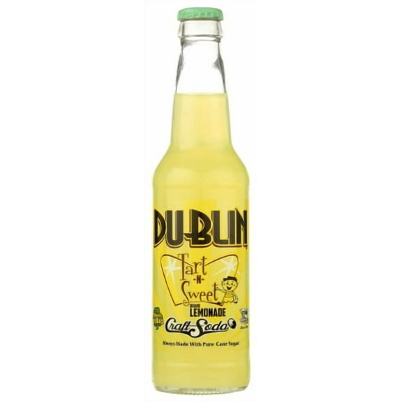 (Pack of 24) Dublin Soda Tart and Sweet Lemonade 12 fl oz