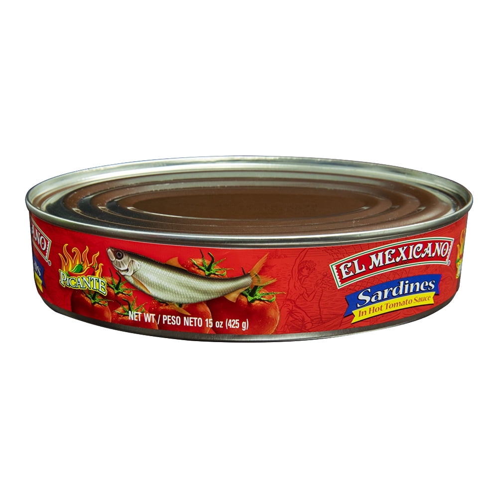 Pack of 24 El Mexicano Sardines with Chili 15 oz