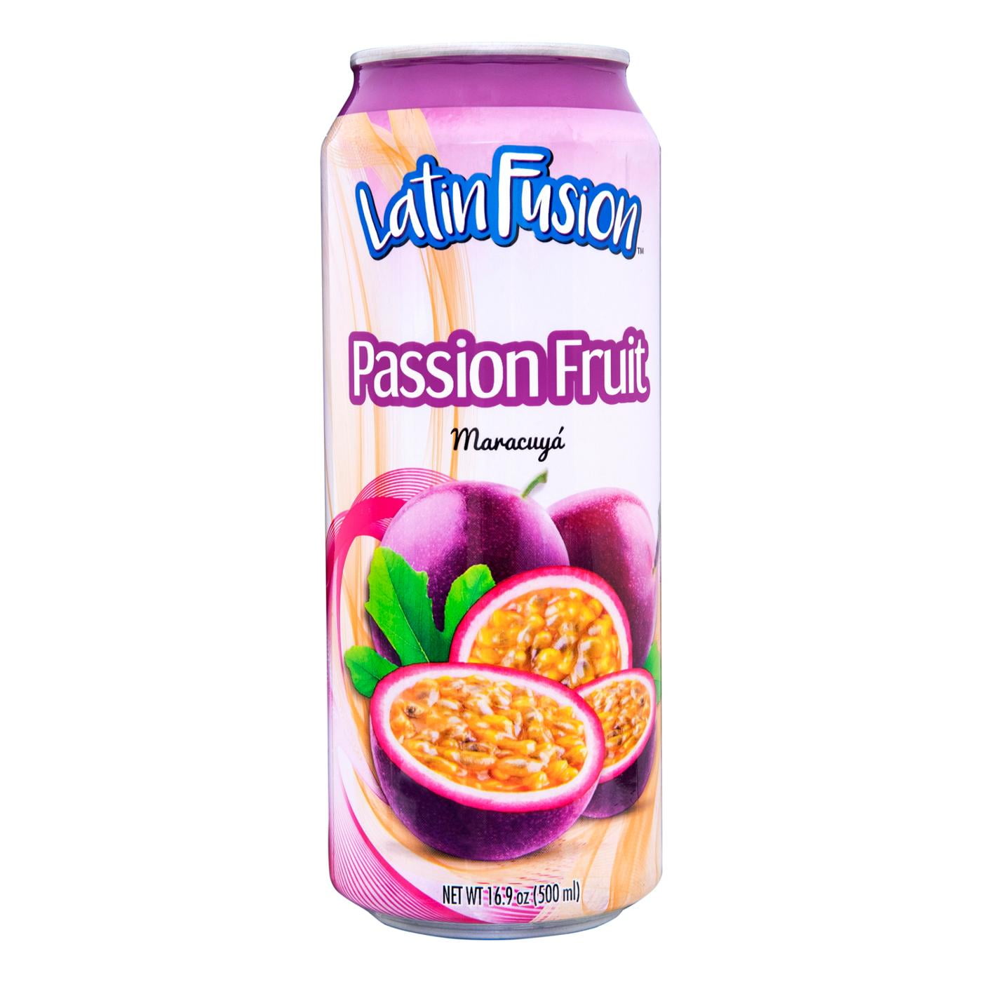 Pack of 24 Latin Fusion Passion Fruit Drink 16.9 fl oz - Walmart.com