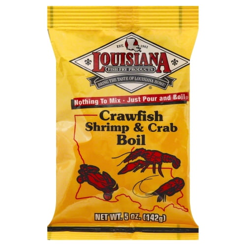 (Pack of 24) Louisiana Fish Fry Boil Crawfish Crab Shrimp 5 oz