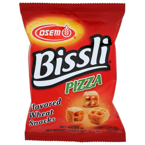 (Pack of 24) Osem Bissli Pizza Snacks 2.5 Oz