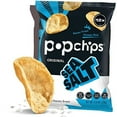thumbnail image 1 of Pack of 24, Popchips Original Sea Salt Potato Snack, 0.8 oz, 1 of 5