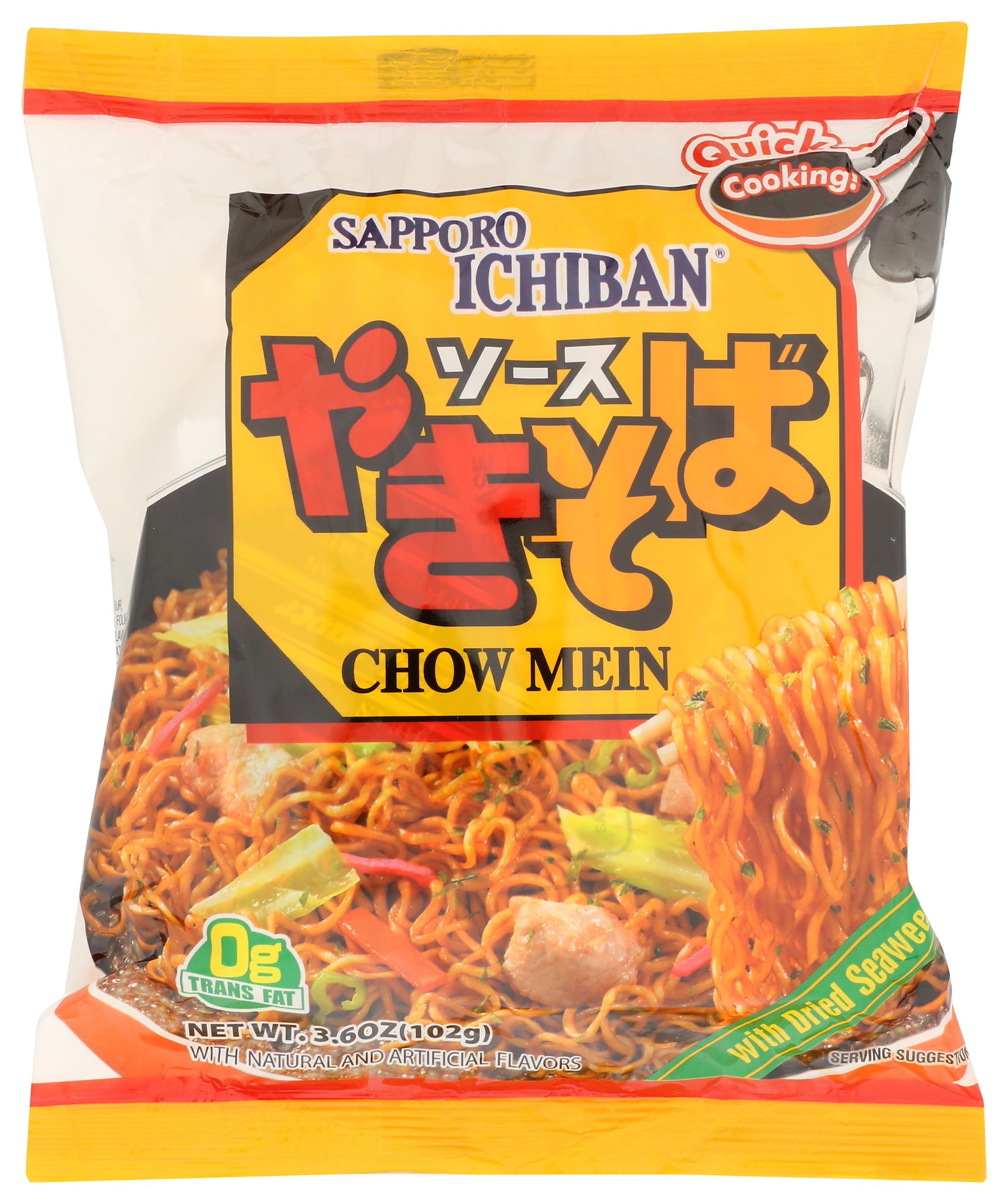 Pack of 24, Sapporo Ichiban Chow Mein, 3.6 oz