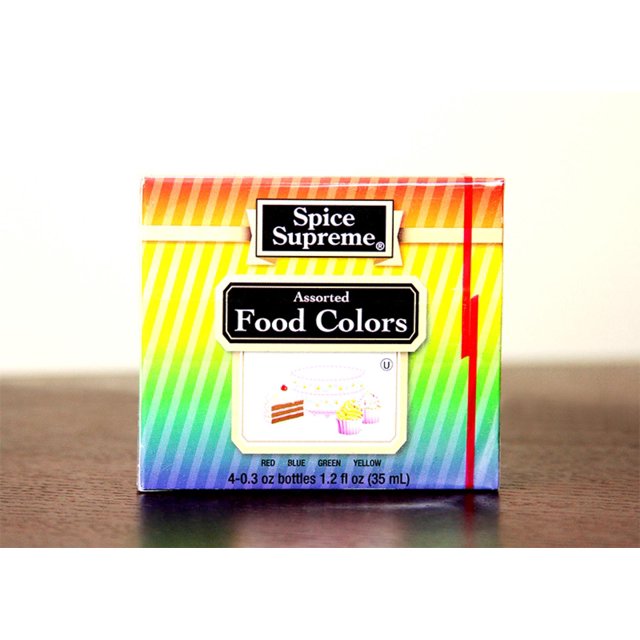 Pack of 24 Spice Supreme Assorted Food Coloring Kits 1.2 fl oz. 30994