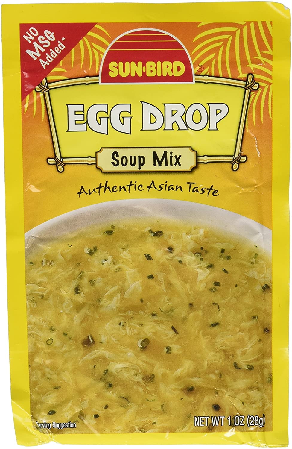 Pack of 24, Sunbird Egg Drop Soup Mix, 1 oz